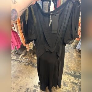 NWT sz 36 French $2028 Petar Petrov maxi dress